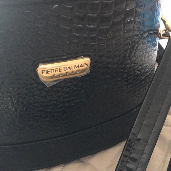 Pierre Balmain Vintage Travel Makeup bag/ strap - Picture 2 of 4